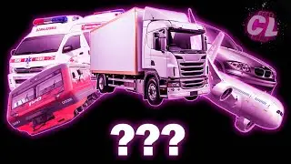 100 Transport Sound Variations Compilation in 200 Seconds