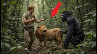 Ranger Saves Gorilla Friend and Rescues Injured Lion | Heartwarming Jungle Rescue Story
