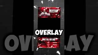 Make this shorts stream overlay..🔥 #bgmi #shorts #overlay