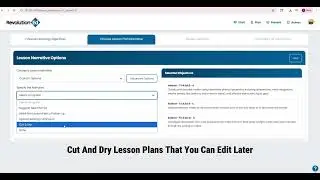 RevolutionEd Lesson Plan Narratives | AI Lesson Planner for Teachers & Story-Driven Learning