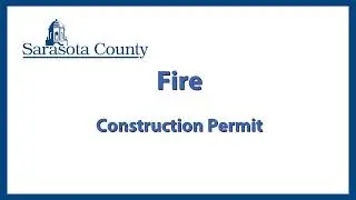 Online Fire Construction Permit Application