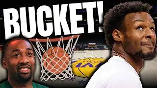 Gilbert Arenas Breaks Down Bronny's Career Night