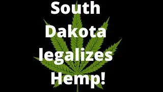 South Dakota legalizes Hemp! (hidden corruption??)