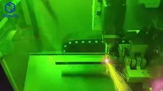 [SteviS Laser] Ultra fast short tail material box profile laser cutting machine in Turkish factory