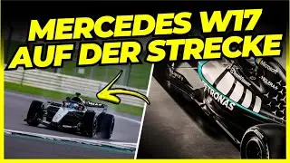 MERCEDES ABSOLVIERT 67 RUNDEN IN SILVERSTONE MIT DEM W17 l FORMEL 1