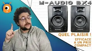 M-AUDIO BX4 : des ENCEINTES ACTIVES qui REMPLACENT MES PRESONUS ERIS E3.5 !!!