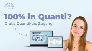 TMS - Quanti! Demo-Videokurs für 100%! | So meisterst du den schwierigsten Untertest
