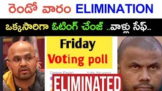 Bigg Boss season 9 telugu second week voting poll results latest updates | Kiran Rao | bigg Boss 09 