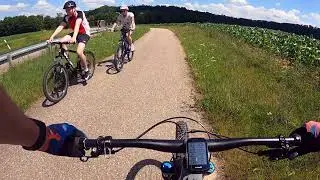 Hyperlapse Kocher-Jagst-Radweg, zwischen Olnhausen und Jagsthausen
