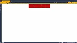 Tables in HTML