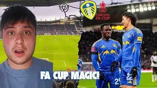 6500 LEEDS FANS GO MENTAL IN THE FA CUP!!- Derby County v Leeds United