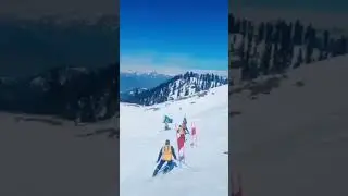 Winter Festival at Ganga Choti Azad Kashmir  👉 Subscribe Karo👈 #shorts #short #shortvideo #snowfall