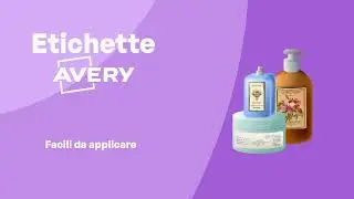 Avery Etichette adesive personalizzate per cosmetici