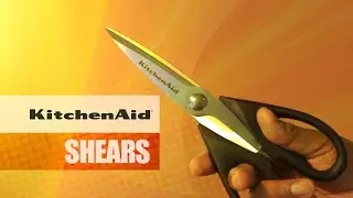 Overview & DEMO: KitchenAid All Purpose Kitchen Shears with Protective Sheath for Everyday use