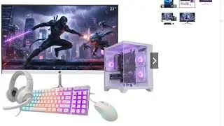 PC Gamer Ryzen 5 Turbo &ndash; 16GB, SSD 480GB + Monitor Curvo 23