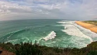 Seashore Serenity: Slow Motion Waves in 4K 🌊🏖️✨