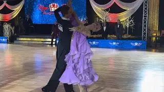Slow Waltz|Roman Shchochka & Marta Tyutyunnyk|Kings Ball Dance Sport Competition|Amateur Ballroom