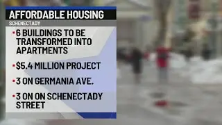 Six Schenectady buildings to be transformed into affordable housing