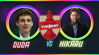 Duda VS Hikaru|Exciting game #hikaru#chess#gothamchess#magnus 