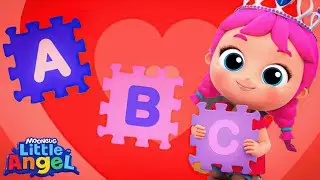 Princess ABC Song ✨👗 | Little Angel And Friends Kid Songs