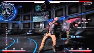 MKX | Johnny Cage {A-List} Flashy Glow Flip-kick Combo