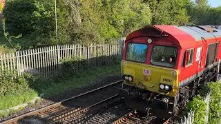 Class 66 | 66097 + 66129 | DB Cargo UK | Top & Tail