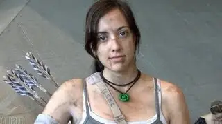 LARA CROFT! Tomb Raider Cosplay at Otakon 2013