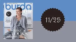 🟢Burda Style 11/2025 👗 Sewing Magazine Flip Through