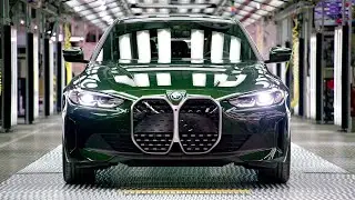 New BMW i4 PRODUCTION started in Munich - How is made!