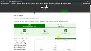 Install NodeJs on Windows 10 - NodeJs Tutorials Part 1