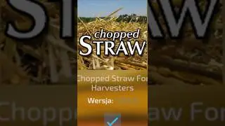Chopped Straw For Harvester | FS22 #farming #fs22 #giants #farm #farmingsimulator22 #mods #mod