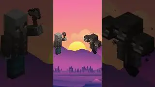 Minecraft Vindicator vs all Mobs #minecraft #shorts