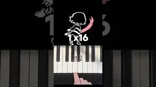 *Grab the Knive(Battle) Piano Tutorial #shorts
