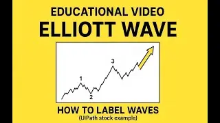 Elliott Wave Tutorial: How to Identify Wave 2 and Wave 3 Using PATH Stock Example