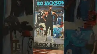 BO JACKSON 1989 BLACK AND BLUE BASEBALL CARD 😮💪💯