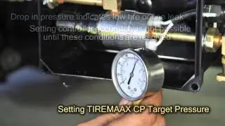 11. TIREMAAX&reg; CP - Setting the Target Pressure