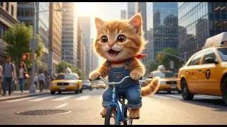 Ginger Kitten's Bike Accident: Mama Cat's Loving Care Until Full Recovery 🚲💔❤️ | Emotional Story