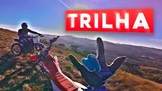 DT 200 vs CRF 230 - 30 min de TRILHA DE MOTO!!