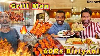 தரமான !! Biriyani ₹60/- 😱 Juicy Grill Chicken🔥 | Dharavi