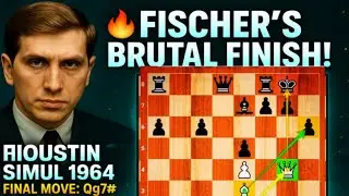 Bobby Fischer's Positional Masterclass | Houston Simul 1964