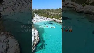 Welchen Strand auf Mallorca kannst du empfehlen? 🏖️#Mallorca #urlaub #reisetipps #strand #drohne