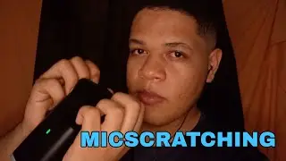 ASMR Arranhando o Microfone com SENSIBILIDADE NO M&Aacute;XIMO (Cuidado: Muito arrepio) ✨