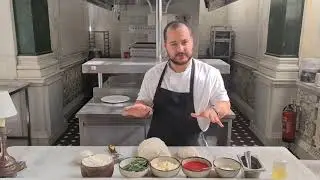 The Ned's Sou Chef, Roberto Buono, shows us to make a pan pizza.