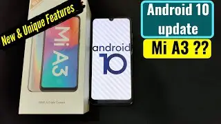 Mi A3 android 10 update??? Dark mode, Gesture Navigation and More Hidden Features of Mi A3