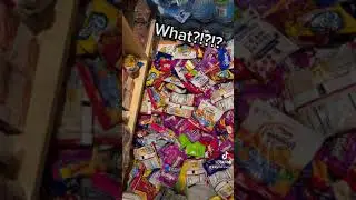 HUGE Candy Mess - SO Guilty! #shorts