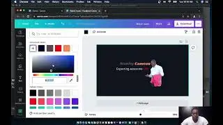how to create a Facebook Cover - Canva  tutorial