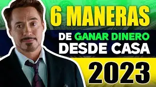 6 FORMAS DE GANAR DINERO POR INTERNET💸 DESDE CASA🏡 (SIN INVERTIR) 💡