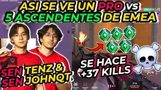 SEN TenZ EN UNA LOBBY ASCENDENTE DE EUROPA | SE HACE 37K Y NADIE PUEDE DETENERLO!!