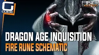 Dragon Age Inquisition - Fire Rune Schematic & Unique Master Enchanter Mail Location
