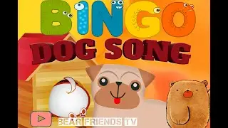 BINGO DOG SONG| Nursery Rhymes & Kids Songs | Bear Friends TV | (NEW VIDEO)